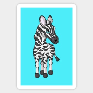 Zany Zebra Sticker